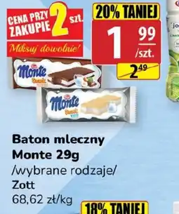 API MARKET Monte Baton mleczny oferta