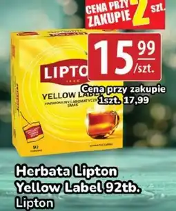 API MARKET Herbata Lipton Yellow Label oferta