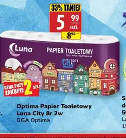 API MARKET Optima Papier Toaletowy Luna City oferta