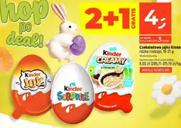 Dealz Czekoladowe jajko Kinder oferta