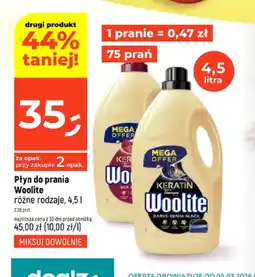 Dealz Woolite płyn do prania oferta