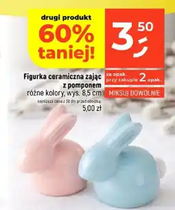 Dealz Figurka ceramiczna zając oferta