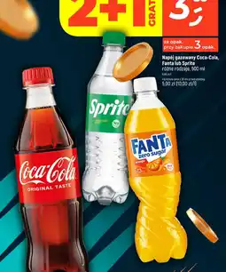 Dealz Coca-Cola Fanta Sprite napój oferta