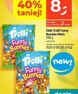 Dealz Trolli Zelki Funny Bunnies oferta