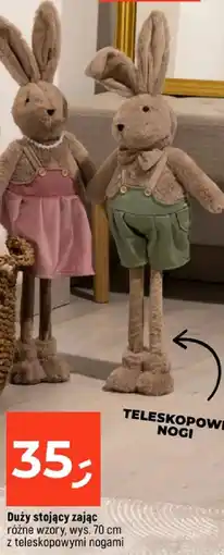 Dealz Duży stojący zając oferta