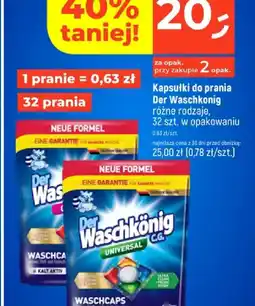 Dealz Der Waschkönig Kapsułki do prania oferta