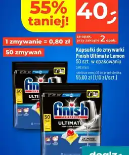 Dealz Kapsułki do zmywarki Finish Ultimate Lemon oferta