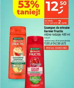 Dealz Garnier Fructis szampon oferta