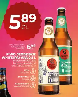 Duży Ben Piwo grodziskie white ipa/apa browar fortuna oferta