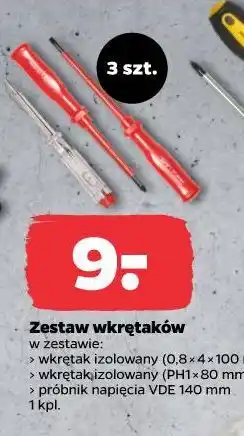 Netto Zestaw wkrętaków (3 szt.) oferta