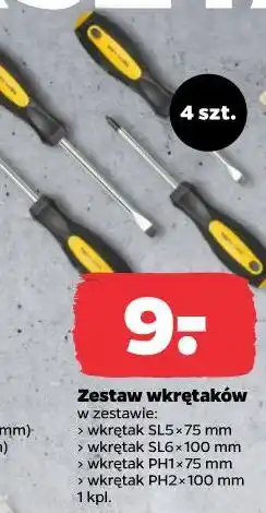 Netto Zestaw wkrętaków (4 szt.) oferta