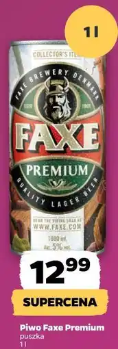 Netto Piwo Faxe Premium oferta