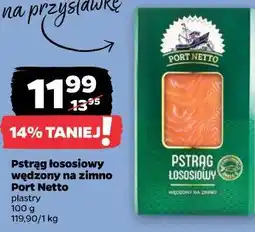 Netto Pstrąg łososiowy wędzony na zimno Port Netto oferta