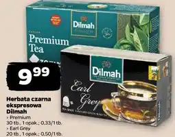 Netto Herbata czarna ekspresowa Dilmah oferta