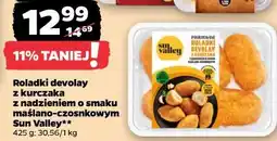 Netto Roladki devolay z kurczaka z nadzieniem o smaku maślano-czosnkowym Sun Valley oferta