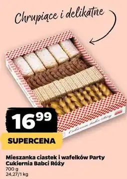 Netto Mieszanka ciastek i wafelków Party Cukiernia Babci Róży oferta