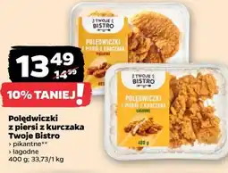 Netto Polędwiczki z piersi z kurczaka Twoje Bistro (pikantne, łagodne) oferta