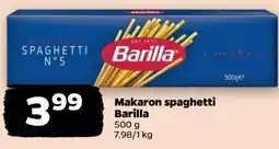 Netto Makaron spaghetti Barilla oferta
