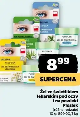 Netto Żel ze świetlikiem lekarskim pod oczy i na powieki Floslek oferta