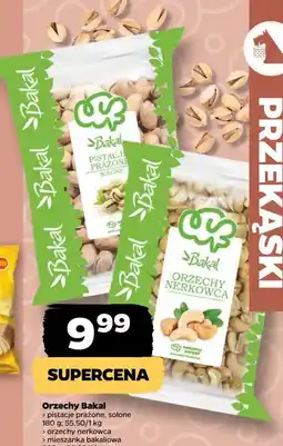 Netto Orzechy Bakal (pistacje prażone, solone orzechy nerkowca mieszanka bakaliowa) oferta