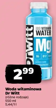 Netto Woda witaminowa Dr Witt oferta