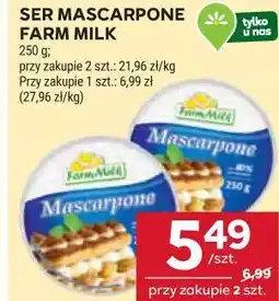 Stokrotka Ser Mascarpone Farm Milk oferta