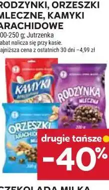 Stokrotka Rodzynki, Orzeszki mleczne, Kamyki arachidowe Jutrzenka oferta