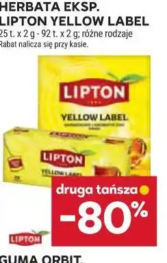 Stokrotka Herbata eksp. Lipton Yellow Label oferta