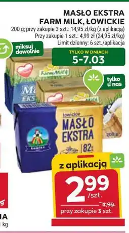 Stokrotka Masło Ekstra Farm Milk, Łowickie oferta