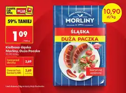 Biedronka Kiełbasa śląska duża paczka oferta