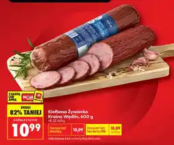 Biedronka Kiełbasa żywiecka oferta
