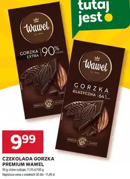 Stokrotka Czekolada gorzka Premium Wawel oferta