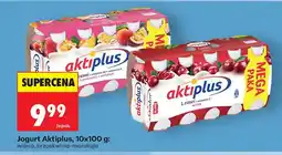Biedronka Jogurt wiśnia, brzoskwinia-marakuja oferta