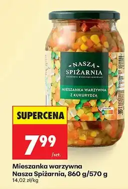Biedronka Mieszanka warzywna z kukurydzą oferta