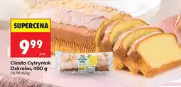 Biedronka Ciasto cytryniak oskroba oferta