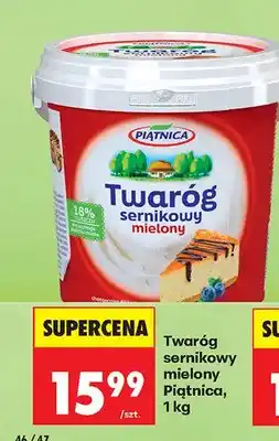 Biedronka Twaróg sernikowy mielony oferta