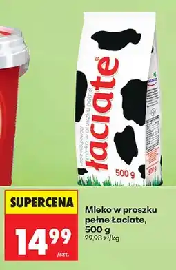 Biedronka Mleko w proszku pełne Łaciate oferta