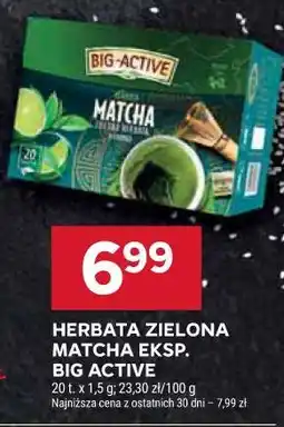 Stokrotka Herbata zielona Matcha eksp. Big Active oferta
