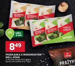 Stokrotka Przekąska z wodorostów Well Done oferta