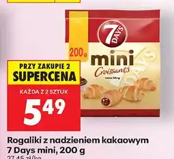 Biedronka Rogaliki z nadzieniem kakaowym mini oferta