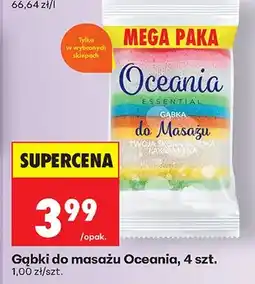 Biedronka Gąbki do masażu, 4 szt oferta