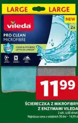 Stokrotka Ściereczka z mikrofibry z enzymami Vileda 2 szt oferta