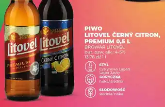 Duży Ben Piwo litovel černý citron oferta