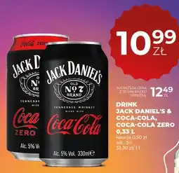 Duży Ben Drink whisky Jack Daniel's z Coca-Cola oferta