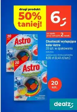 Dealz Chusteczki wyłapujące kolor 20 szt. w opakowaniu oferta