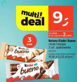Dealz Batony Bueno różne rodzaje oferta