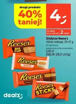 Dealz Słodycze Reese's różne rodzaje oferta