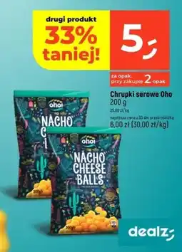 Dealz Chrupki serowe Nacho Cheese Balls oferta