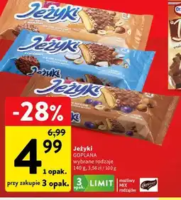 Intermarche Ciastka słony karmel Jeżyki oferta