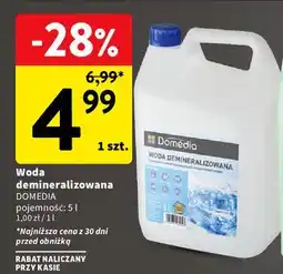 Intermarche Woda demineralizowana Domedia oferta